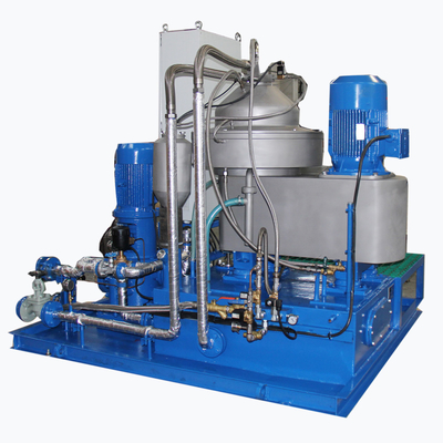 تفريغ الخث تلقائيًا مع جهاز فصل زيت CCS RMS يعمل لشركة HFO Marine