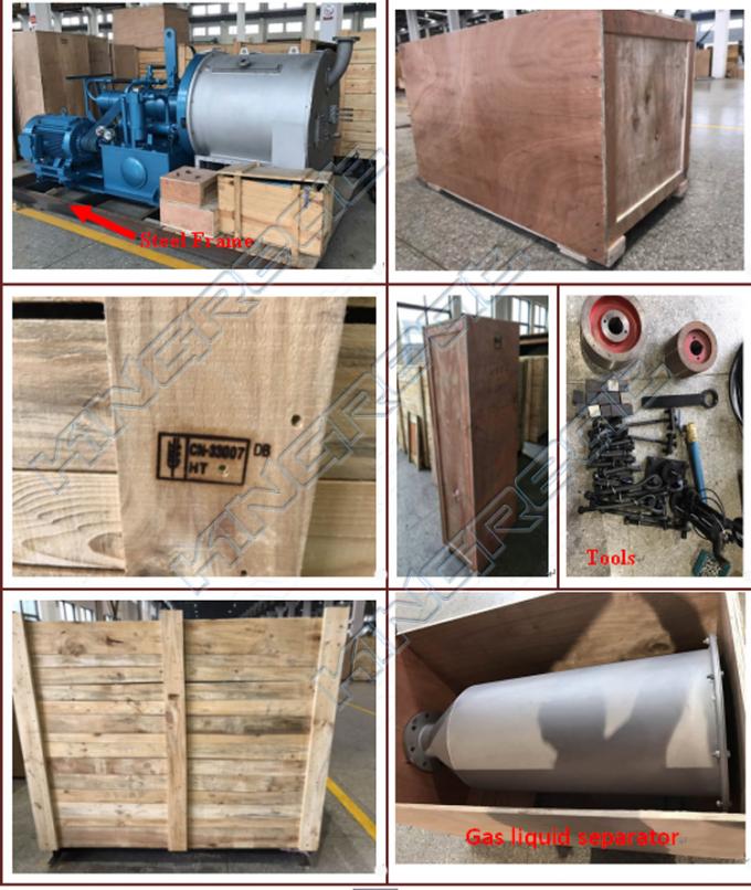 2 مرحلة محرك الطرد المركزي آلات إنتاج الملح البحري لخط إنتاج الملح 5